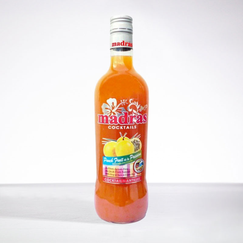 MADRAS - Punch Passion - Liqueur - 18° - 70cl MADRAS - Punch Passion - Liqueur - 18° - 70cl