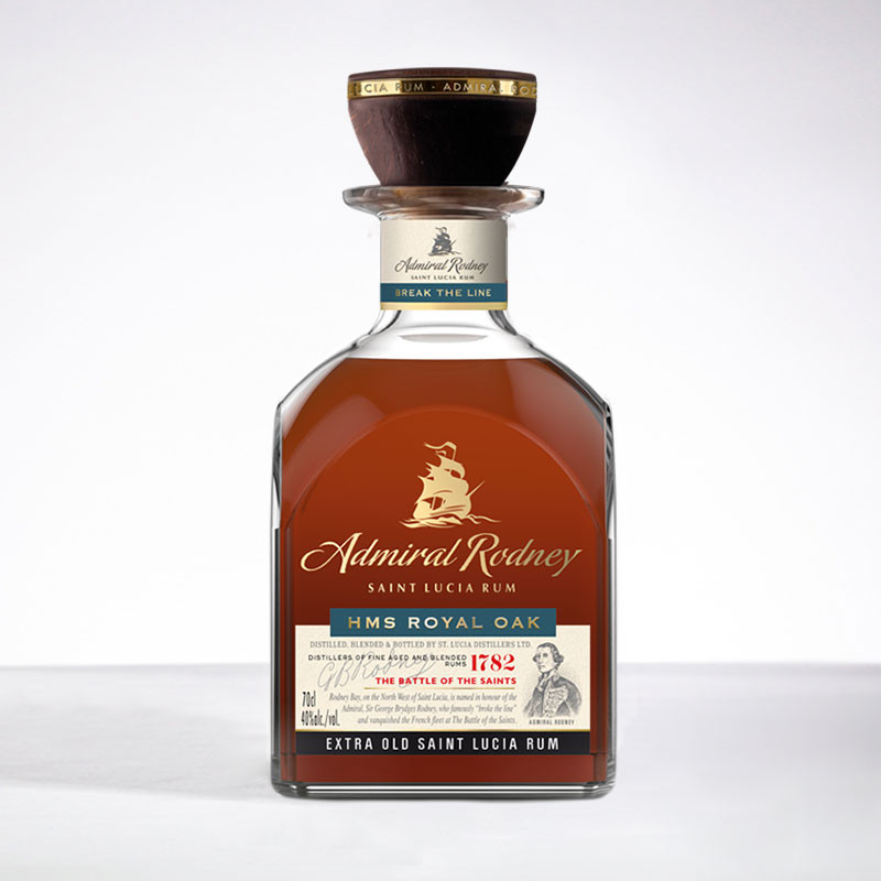 ADMIRAL RODNEY - Royal Oak - Extra alter Rum - 40° - 70cl