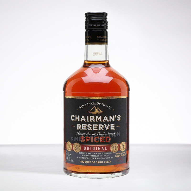 CHAIRMAN'S - Spiced - Goldener Rum - 40° - 70cl