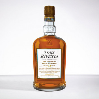TROIS RIVIERES - 12 ans - Extra alter Rum - 42° - 70cl