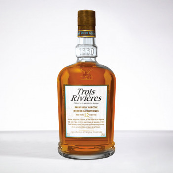 TROIS RIVIERES - 12 ans - Rhum hors d'âge - 42° - 70cl