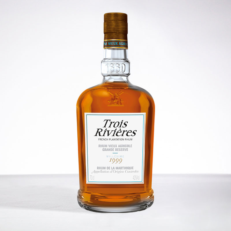 TROIS RIVIERES - Millésime 1999 - Rhum hors d'âge - 42° - 70cl