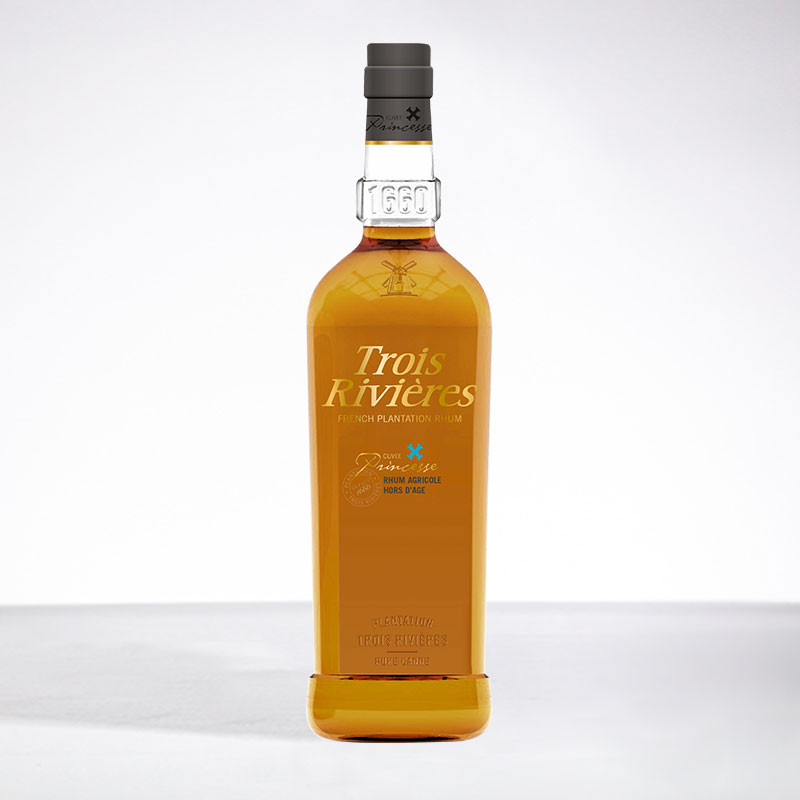 TROIS RIVIERES - Cuvée Princesse - Rhum hors d'âge - 43° - 70cl