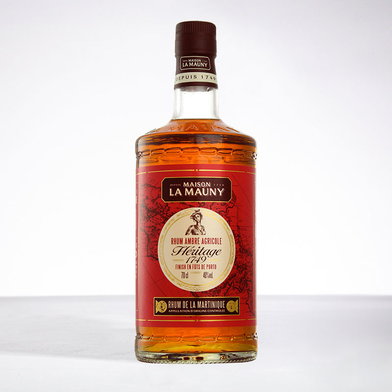 La Mauny Heritage 1749 Rhum Agricole Ambre, Martinique