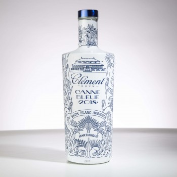 CLEMENT - Canne bleue - Millésime 2018 - Rhum blanc - 50° - 70cl