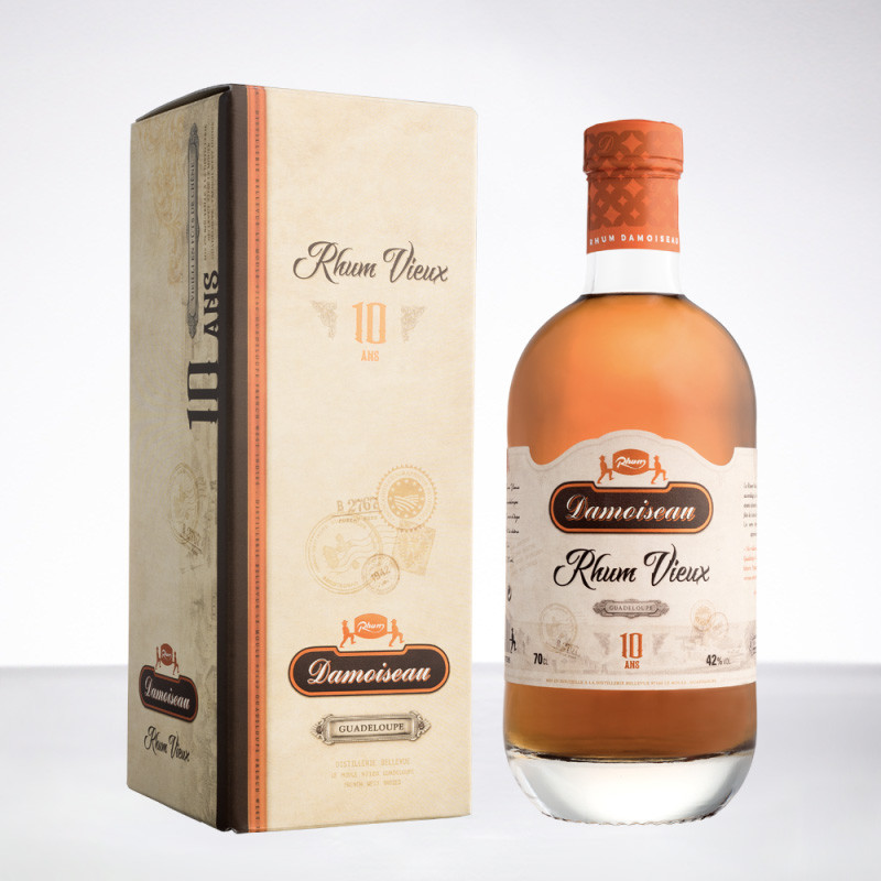 DAMOISEAU - 10 Jahre - Extra Alter Rum - 42° - 70cl