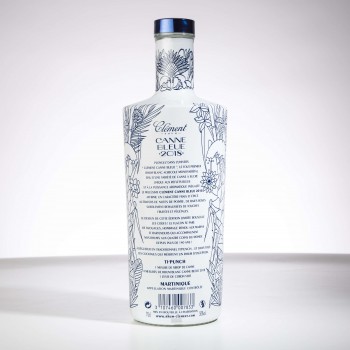 CLEMENT - Canne bleue - Millésime 2018 - Rhum blanc - 50° - 70cl