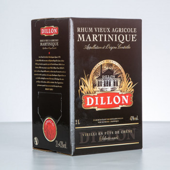 DILLON - Rhum vieux - Cubi - 43° - 200cl