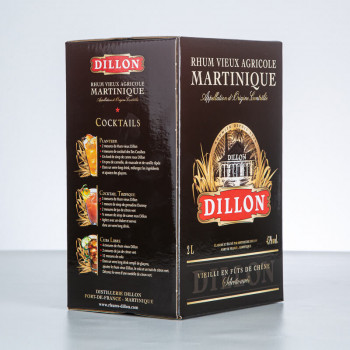 DILLON - Weißer Rum - Cubi - 50° - 200cl