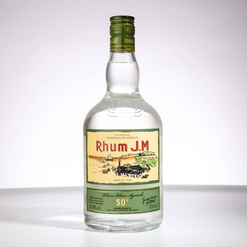 Rhum JM - Rhum Blanc - 50° - 100cl