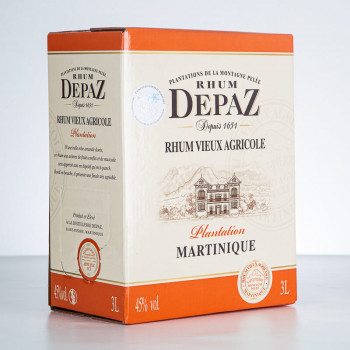 DEPAZ - Plantation - Rhum vieux - 45° - 300cl