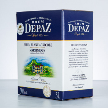 DEPAZ - Rhum blanc - Cubi - 50° - 300cl