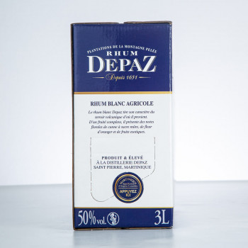DEPAZ - Rhum blanc - Cubi - 50° - 300cl