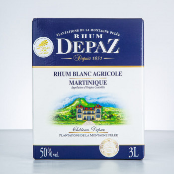 DEPAZ - Rhum blanc de Martinique