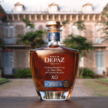 DEPAZ - XO - Rhum hors d'âge - Rotary Club de Saint-Pierre 50 ans - 45° - 70cl -