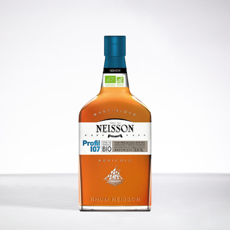 NEISSON - Profil 107 Bio - Rhum ambré - 53,8° - 70cl NEISSON - Profil 107 Bio - Rhum ambré - 53,8° - 70cl