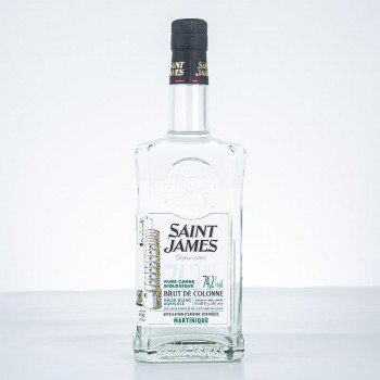 SAINT JAMES - Brut de colonne Biologique - Rhum blanc - 74,2° - 70 cl