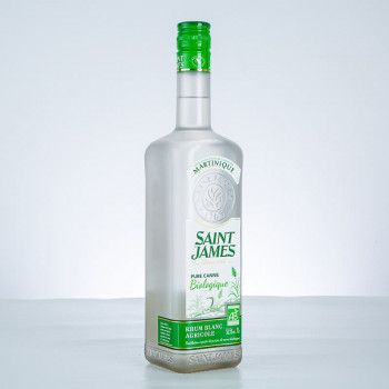 SAINT JAMES - Pure Canne Biologique - Rhum blanc - 56,5° - 70 cl