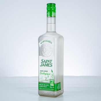 SAINT JAMES - Pure Canne Biologique - Rhum blanc agricole de martinique