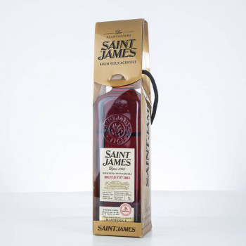 SAINT JAMES - Brut de fût 2003 - Confrérie du Rhum - Rhum hors d'âge - Numéroté - 59° - 70cl