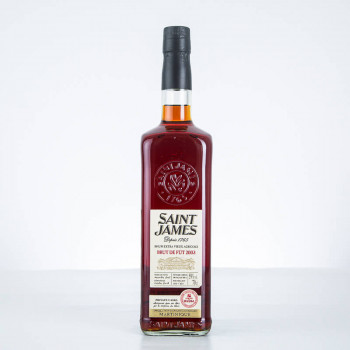 SAINT JAMES - Brut de fût 2003 - Confrérie du Rhum - Rhum hors d'âge - Numéroté - 59° - 70cl