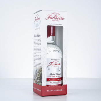 LA FAVORITE - Rivière Bel'air 2020 - Rhum blanc - 53° - 70cl