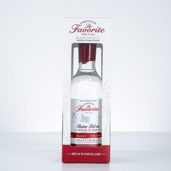 LA FAVORITE - Rivière Bel'air 2020 - Rhum blanc - 53° - 70cl