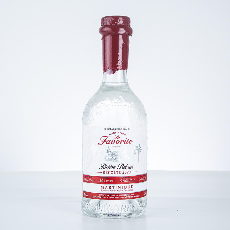 LA FAVORITE - Rivière Bel'air 2020 - Rhum blanc - 53° - 70cl