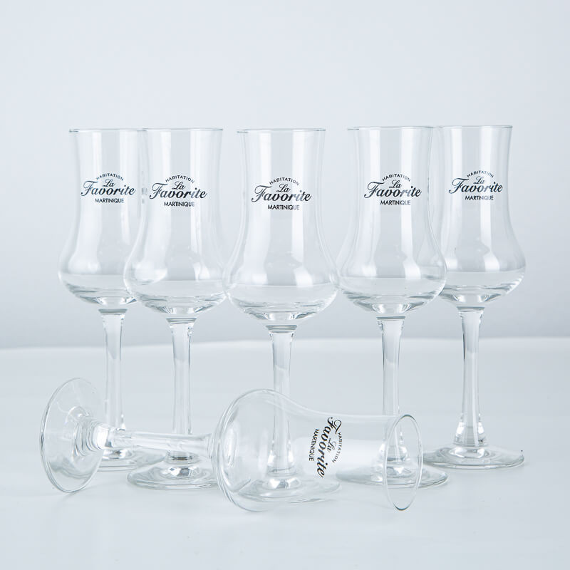 LA FAVORITE - Verre à rhum tulipe - 9cl - lot de 6 LA FAVORITE - Verre à rhum tulipe - 9cl - lot de 6