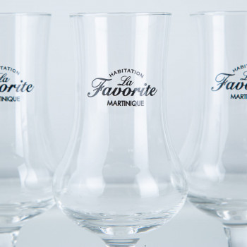 LA FAVORITE - Verre à rhum tulipe - 9cl - lot de 6