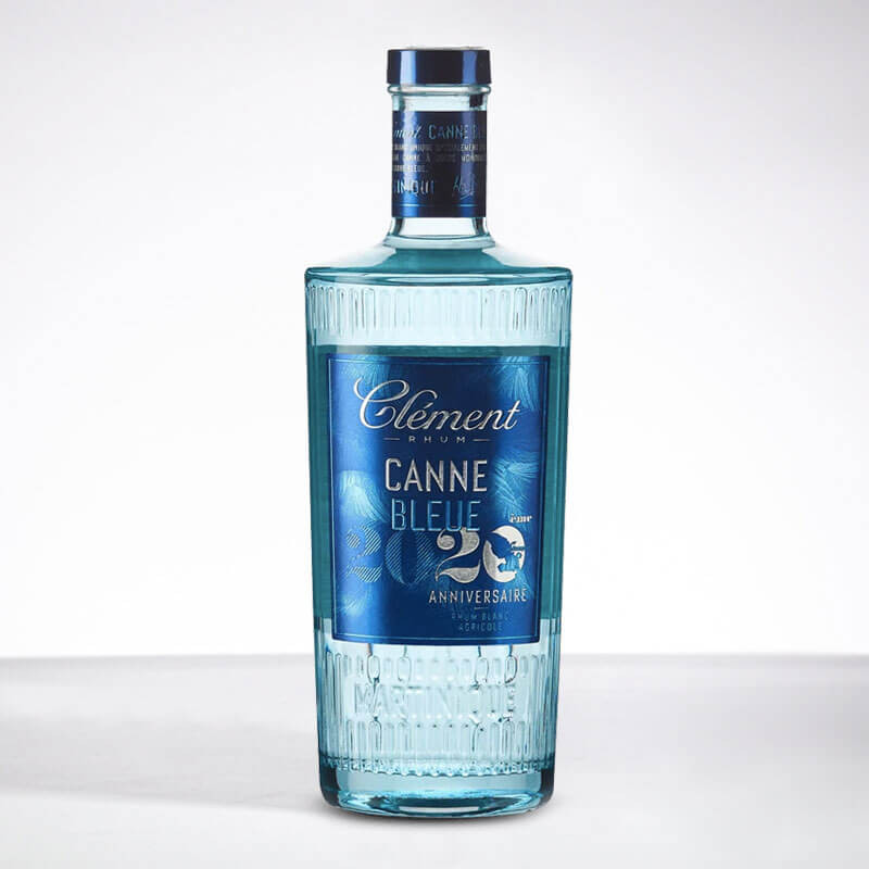 CLEMENT - Canne bleue - Jahrgang 2020 - Weißer Rum - 50° - 70cl