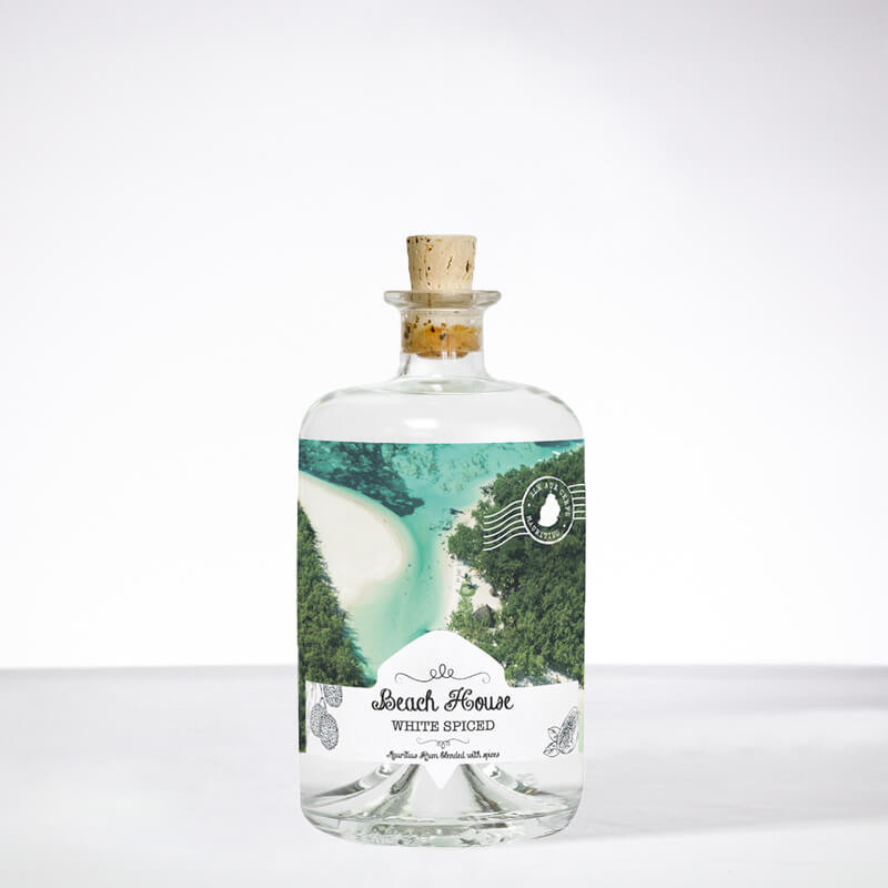 BEACH HOUSE - White Spiced - Weisser Rum - Limitierte Auflage - 40° - 70cl