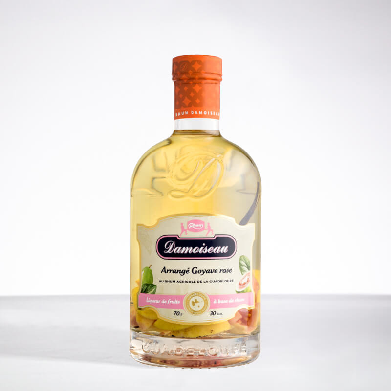 DAMOISEAU - Goyave rose - Rhum arrangé - 30° - 70cl