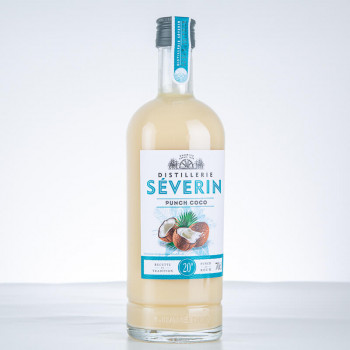 DISTILLERIE SÉVERIN - Punch Coco - Liqueur - 20° - 70cl