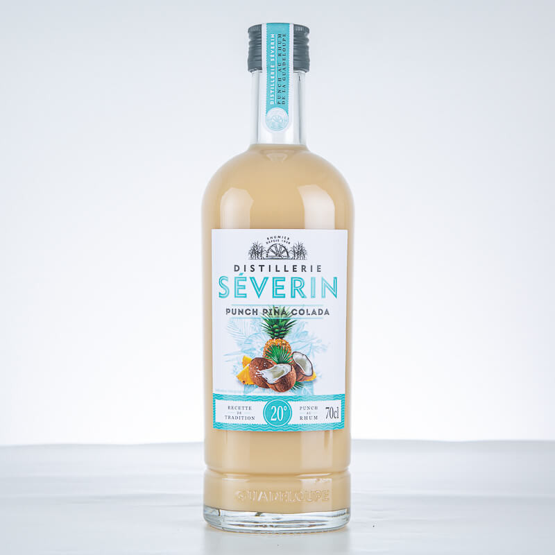 DISTILLERIE SÉVERIN - Punch Pinacolada - Liqueur - 20° - 70cl