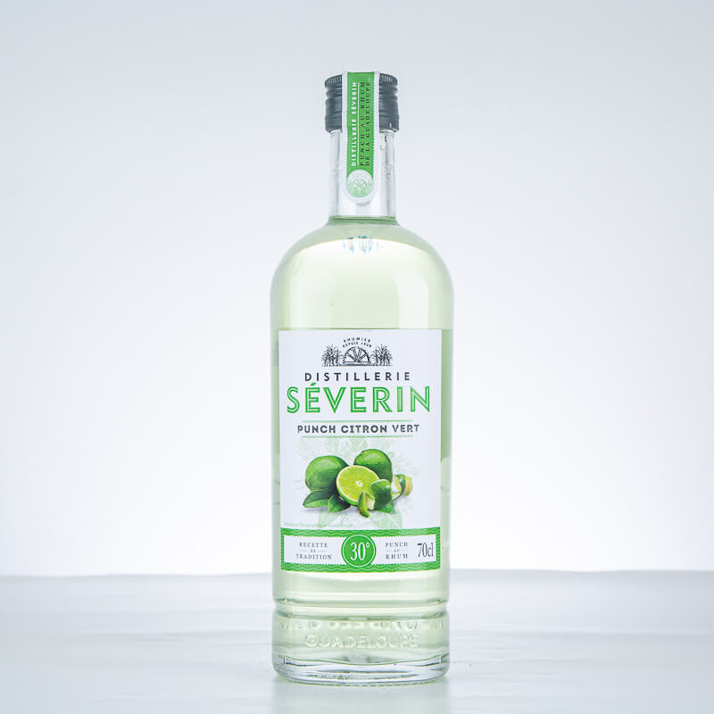 DISTILLERIE SÉVERIN - Punch Citron Vert - Liqueur - 30° - 70cl