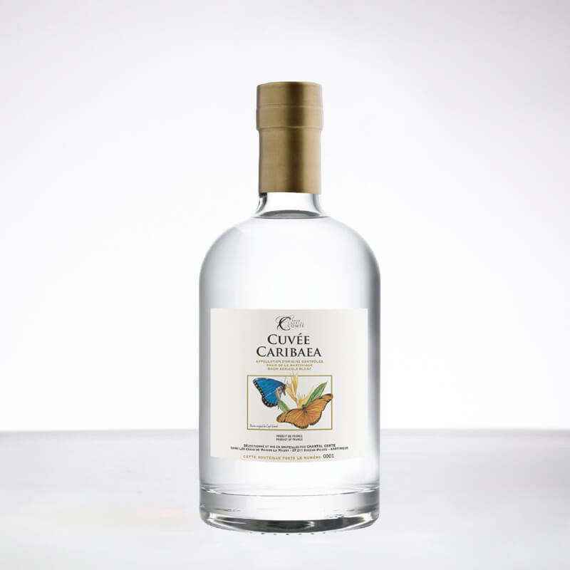CHANTAL COMTE - Rhum blanc - Cuvée Caribaea - Numéroté - 50° - 70cl