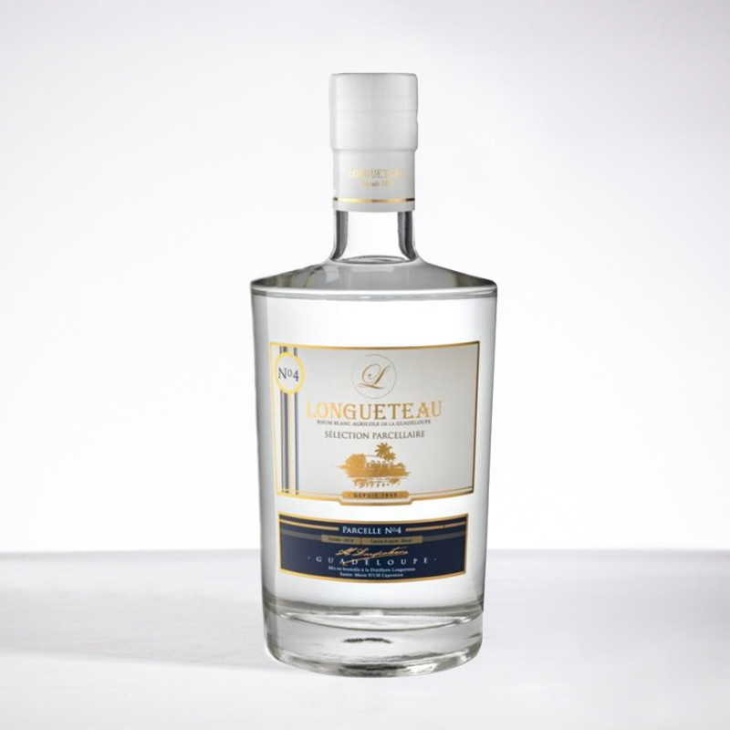 LONGUETEAU - Parcelle n°4 - 2019 - sans étui - Rhum blanc - 55° - 70cl