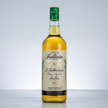 LA FAVORITE - Rhum ambré - L'Authentique - 42° - 100cl