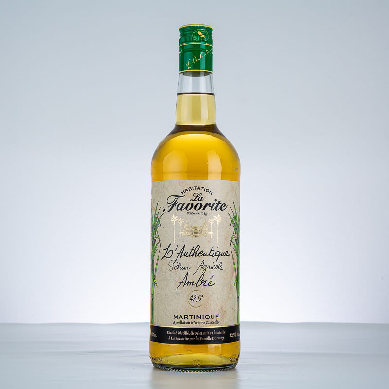 LA FAVORITE - L'Authentique - Goldener Rum - 50° - 100cl