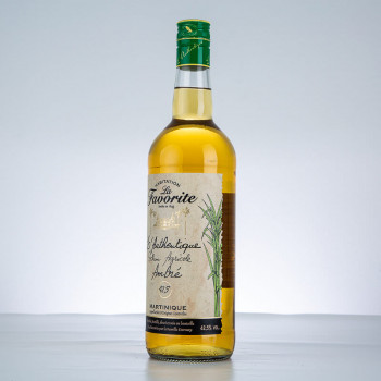 La Favorite L'authentique Rhum agricole ambré 42,5° - 1 litre