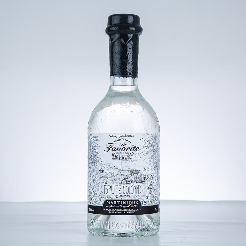LA FAVORITE - Rhum blanc - Brut 2 Colonnes - 2020 - 73,4° - 70cl LA FAVORITE - Rhum blanc - Brut 2 Colonnes - 2020 - 73,4° - 70cl