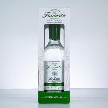 LA FAVORITE - La Digue 2020 - Weißer Rum - sortenrein - 52° - 70cl