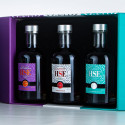 HSE - Coffret 3 rhums - Port. C VSOP 45° - CMdeT 2007 48° - Ros. Cask 2013 44° - 3x20cl