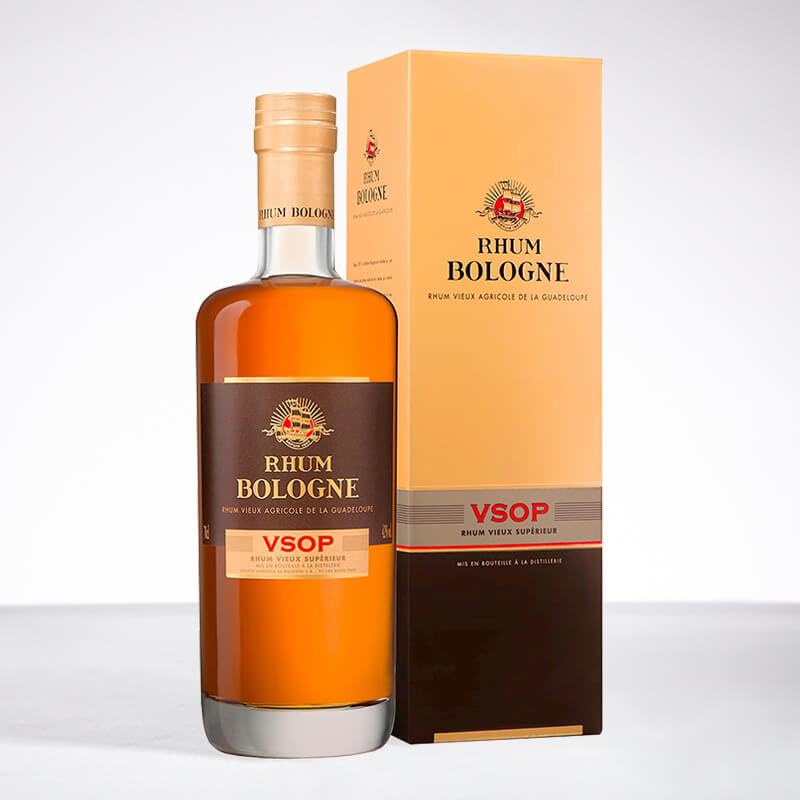 Rhum BOLOGNE - VSOP - 4 ans - Rhum très vieux de Guadeloupe