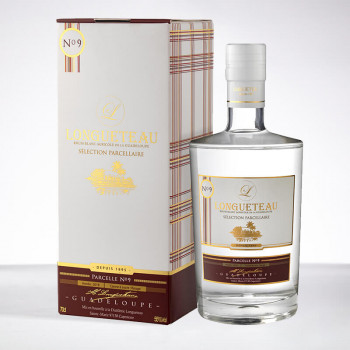 LONGUETEAU - Parzelle Nr. 9 - 2018 - Weisser Rum - 55° - 70cl