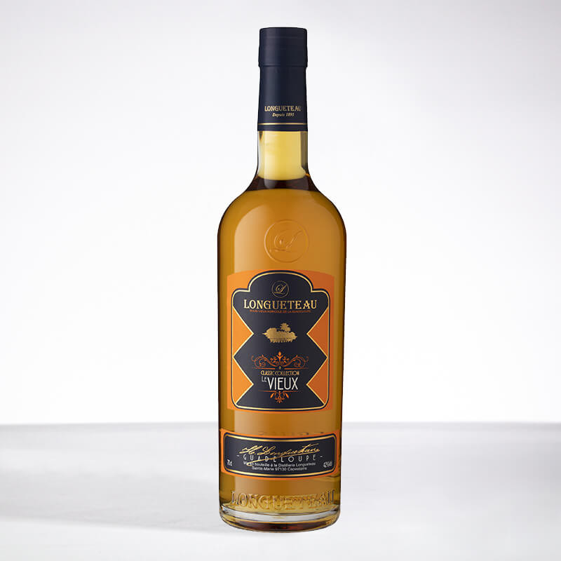 Rhum Ambré Vieux 3 ans 42° 70cl - Rhums Ambrés et Rhums Vieux