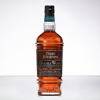 TROIS RIVIÈRES - Double Wood - Goldener Rum - 43° - 70cl