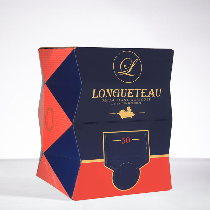 Cubi de rhum blanc Longueteau 50 % - 3 litres