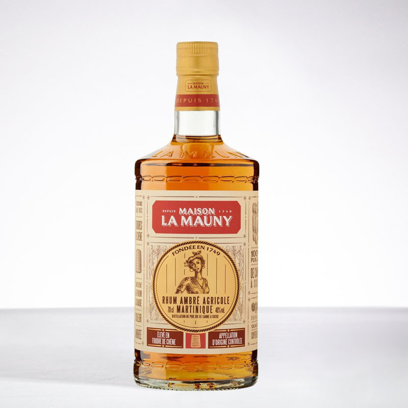 LA MAUNY - Goldener Rum - 40° - 70cl